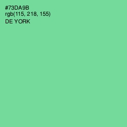 #73DA9B - De York Color Image